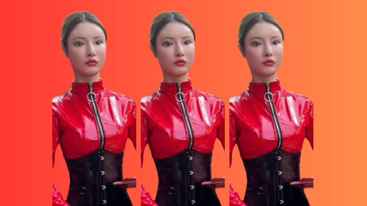 Viral, Banyak yang Kena Prank, Robot Cantik Ini Ternyata Bukan Mesin