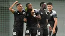 Klub asal Moldova, Sheriff Tiraspol juga hadirkan kejutan di matchday pertama Liga Champions 2021/2022. Mereka sukses mengalahkan tim unggulan Shakhtar Donetsk dengan skor 2-0 di laga debutnya. (AP/str)