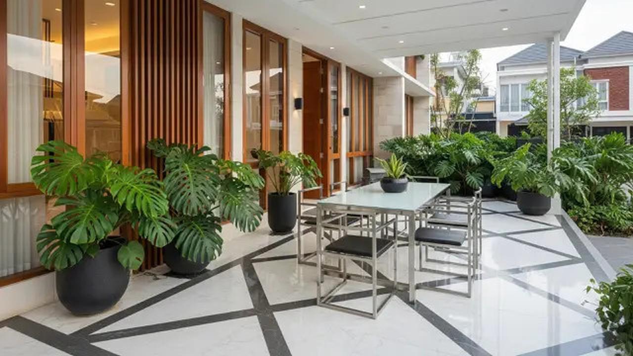10 Model Rumah 1 Lantai dengan Teras Depan Luas, Inspirasi Hunian Nyaman dan Estetik