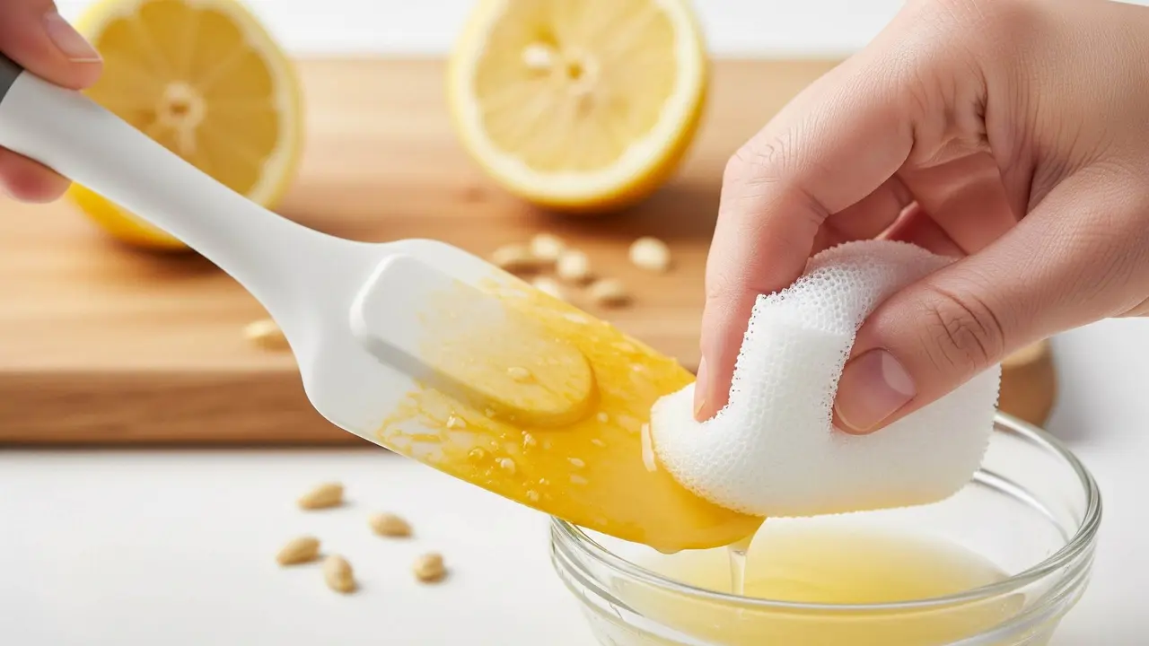 Cara Membersihkan Spatula Silikon yang Menguning dan Berminyak