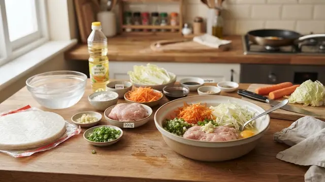 Resep Rice Paper Dumpling Crispy Isi Sayuran dan Ayam Cincang, Camilan Gurih yang Praktis