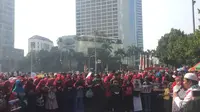 Doa untuk Warga Rohingya dari Bundaran HI