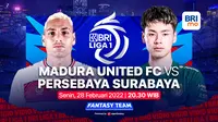 Link Live Streaming BRI Liga 1 Malam Ini : Persebaya Surabaya Vs Madura United di Vidio