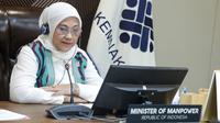 Menteri Ketenagakerjaan, Ida Fauziyah (Istimewa)