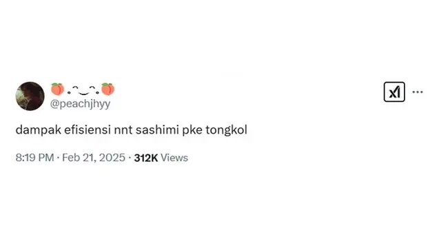 6 Cuitan Netizen Pengganti Ikan Salmon Sashimi Ini Kocak, Disebut Dampak Efisiensi