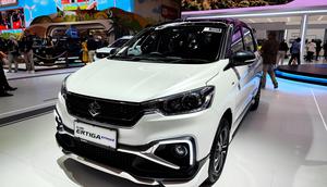 All New Ertiga Cruise Hybrid di GIIAS 2024.