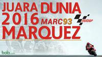 Marc Marquez Juara MotoGP 2016 (Bola.com/Adreanus Titus)