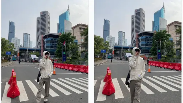 Renjun NCT Dream ikut Citayam Fashion Week (Foto: Instagram nct_dream)