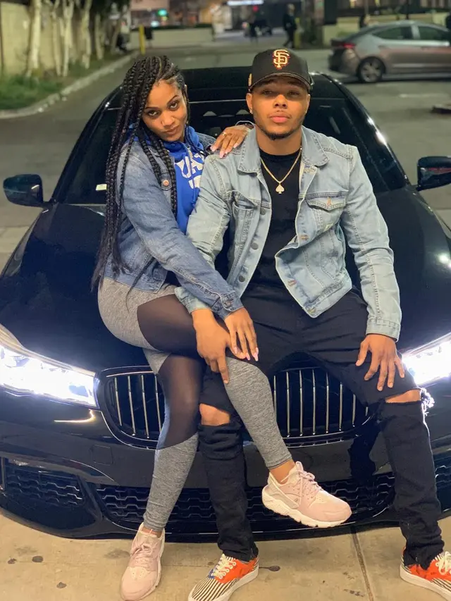 Gregory Tyree Boyce dan Natalie Adepoju (Instagram/ mr_alwaysgrindn)