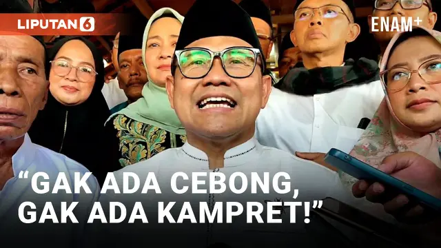 VIDEO: Pilpres 2024, Cak Imin Harap Tak Ada Lagi Istilah 'Cebong' dan 'Kampret'