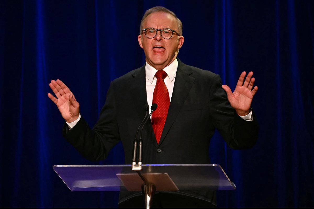 FOTO: Anthony Albanese Kembali Pimpin Australia Usai Partai Buruh Memenangkan Pemilu 2025