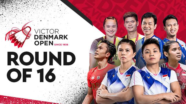 Denmark Open 2021 16 Besar Kamis, 21/10/2021
