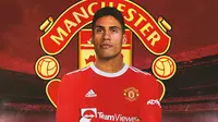 Manchester United - Ilustrasi Raphael Varane (Bola.com/Adreanus Titus)