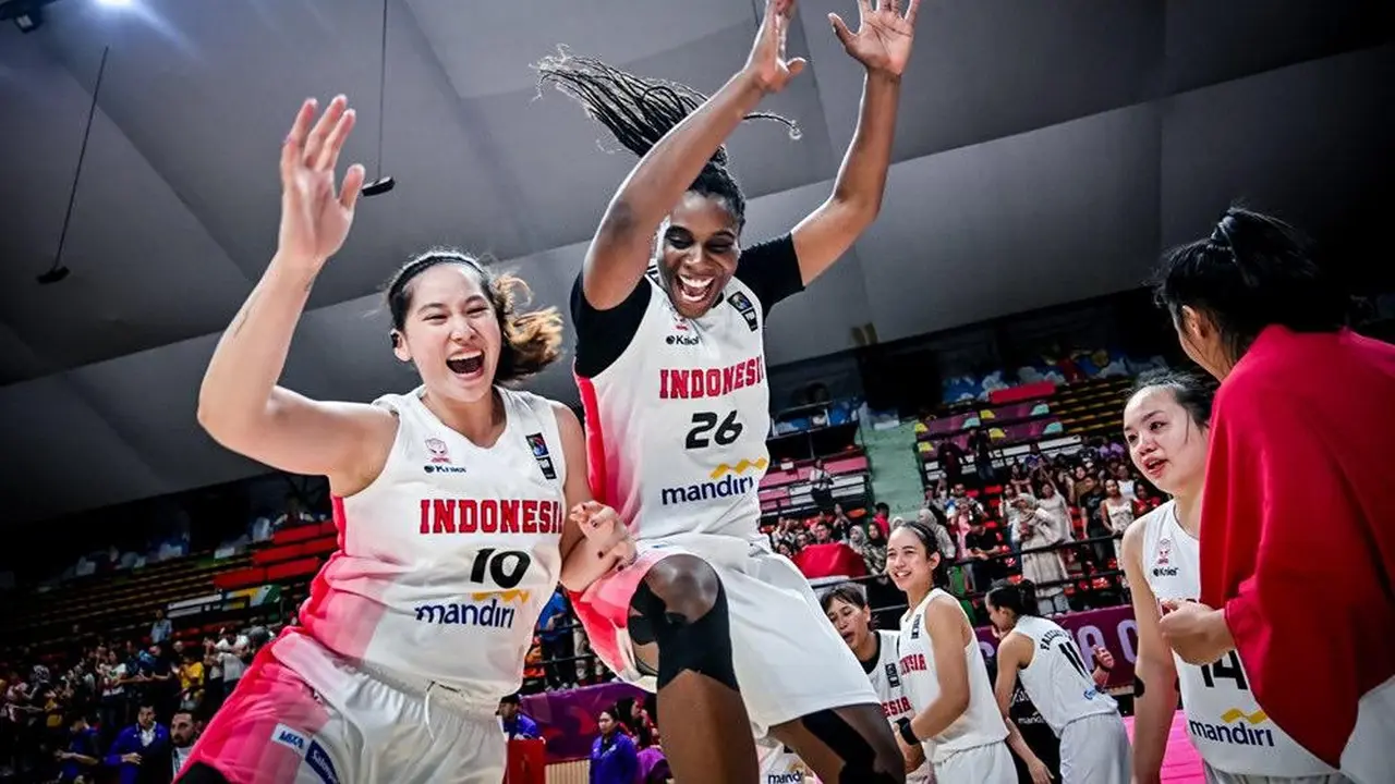 Timnas Basket Putri Cetak Sejarah Juara Juara FIBA Women’s Asia Cup 2023 Divisi B, Pomosi ke Divisi A