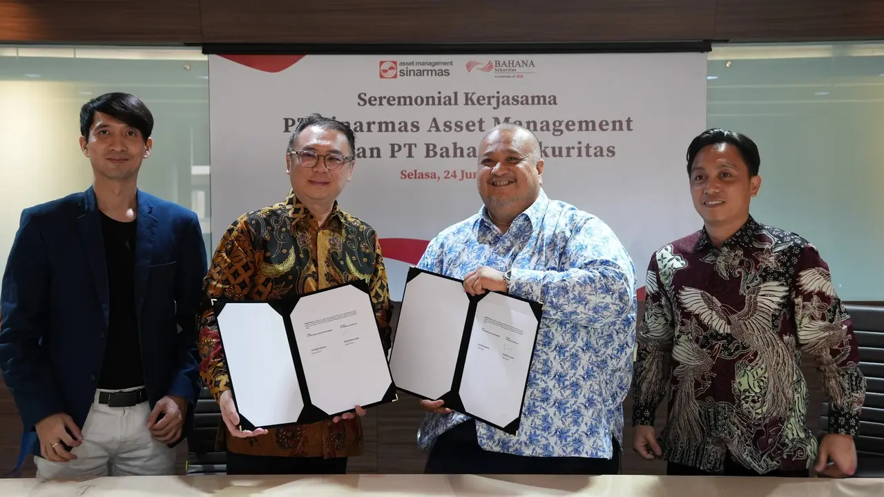 Kerja sama PT Sinarmas Asset Management dan PT Bahana Sekuritas, Selasa (24/6/2025). (Foto: Sinarmas Asset Management)