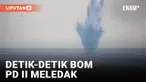 Bom Amerika Perang Dunia Kedua Meledak di Jepang