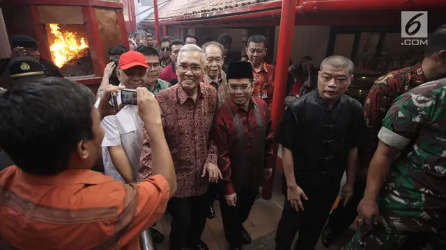 UKP Pancasila Kunjungi Vihara Petak Sembilan