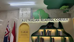 Australia Hadirkan Sudut Baca di Masjid Istiqlal