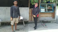 Dewi Hajar Pinuji, seorang Mantri BRI Unit Jatinom, Kantor Cabang Klaten.