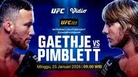 Live Streaming UFC 324: Justin Gathje vs Paddy Pimblett, Tayang Eksklusif di Vidio