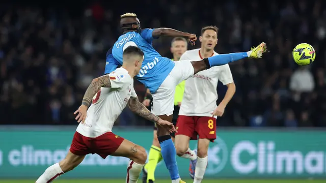 Kalahkan AS Roma, Napoli Kian Kokoh Puncaki Klasemen Liga Italia