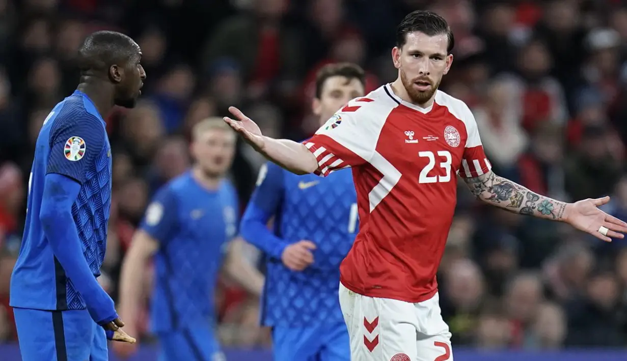 Denmark tergabung bersama Finlandia, Kazakhstan, Irlandia Utara, San Marino, dan Slovenia. (Liselotte Sabroe/Ritzau Scanpix/AFP)