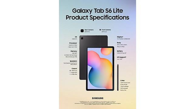 Galaxy Tab S6 Lite