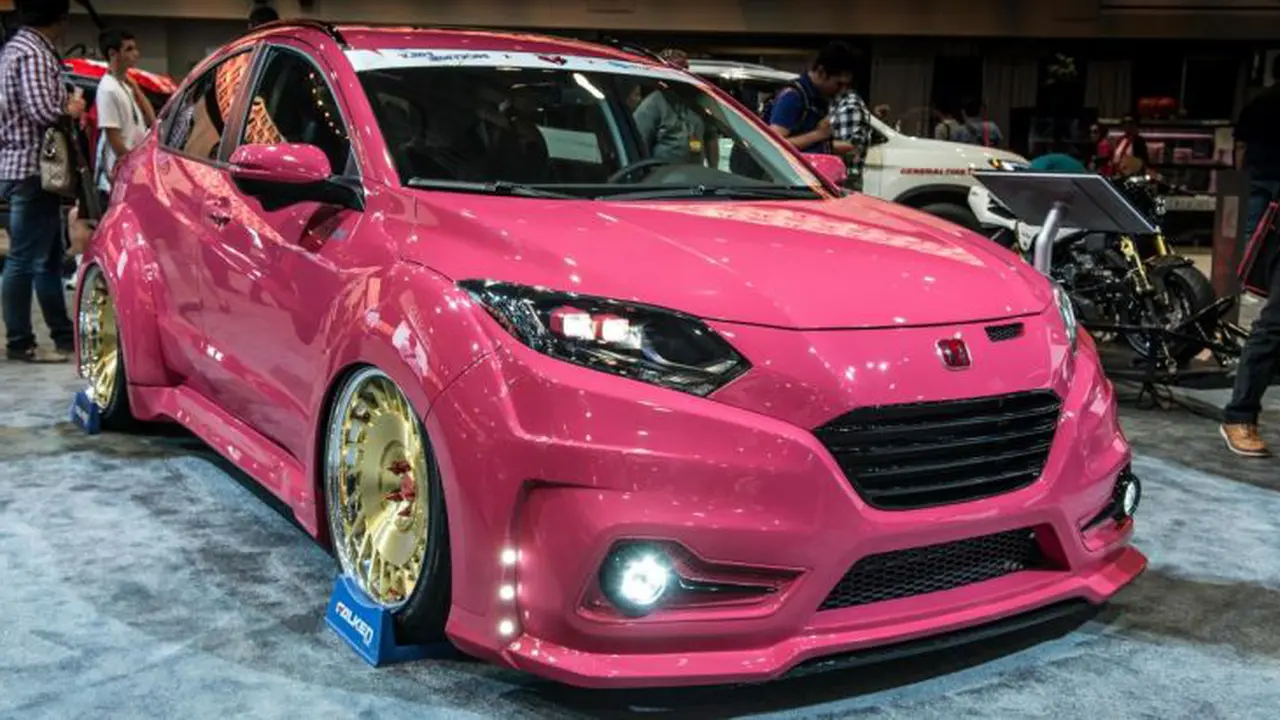 Wujud Asli Honda HR-V Garapan Modifikator Bandung di Las Vegas