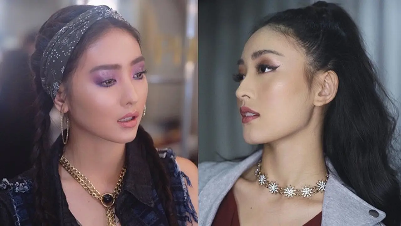 Biasa Natural, 6 Potret Natasha Wilona dengan Makeup Tebal Ini Bikin Pangling