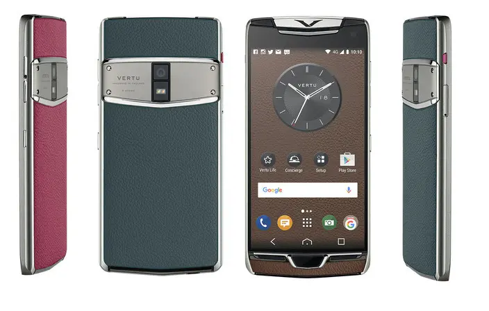 Smartphone mahal besutan Vertu ini ditujukan untuk wisatawan global (Sumber: Phone Arena)