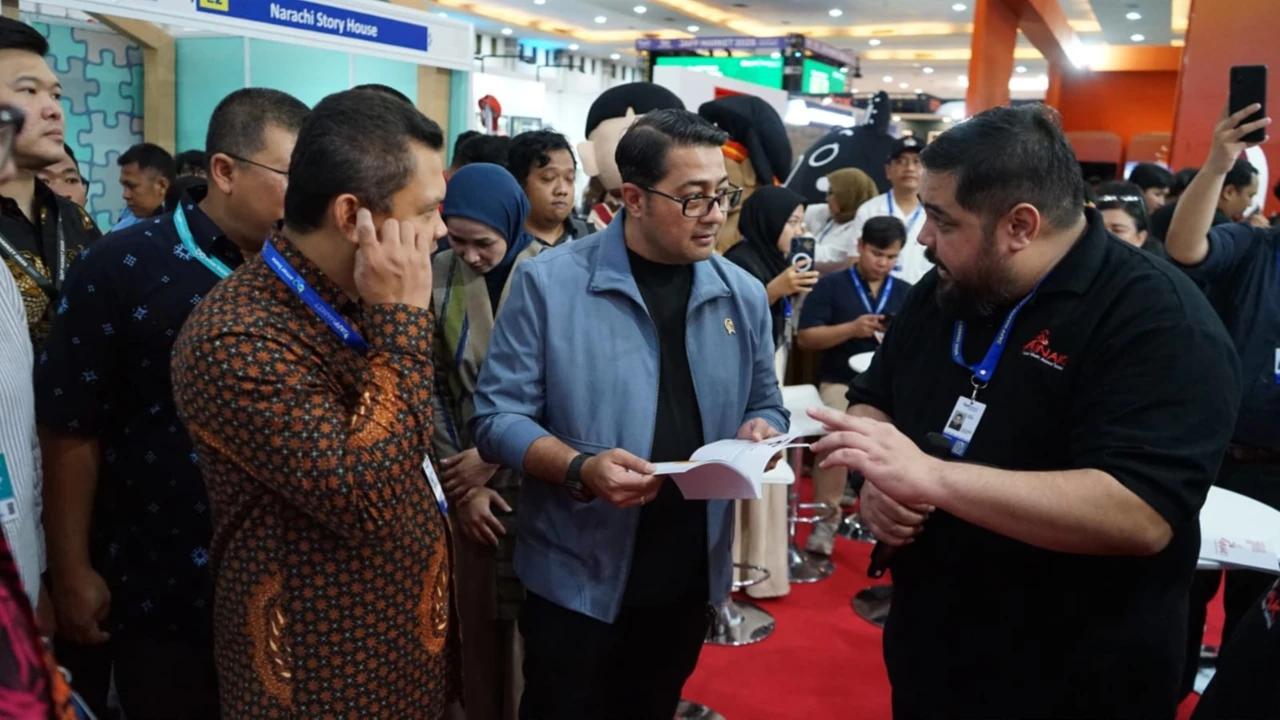 Menteri Ekraf Apresiasi JAFF Market 2025 Perkuat IP Lokal Naik Kelas Go Global