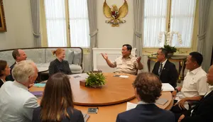 Prabowo Bertemu Delegasi Imperial College, Bahas Kerja Sama Pendidikan Kedokteran