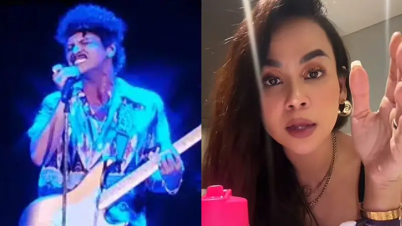 Melaney Ricardo Kritisi Konser Bruno Mars, Banyak Sampah hingga Panas karena AC Sempat Tidak Menyala