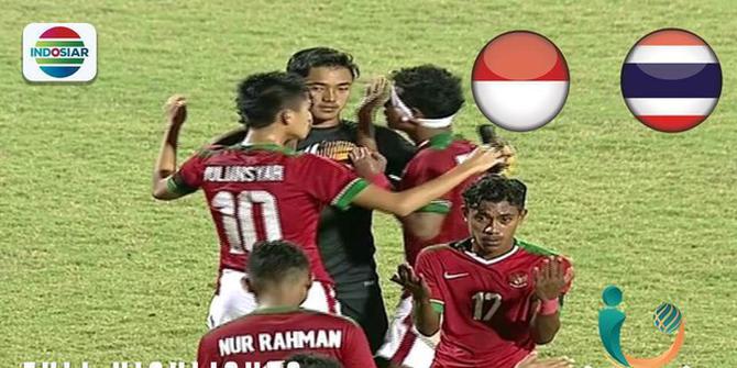 VIDEO: Adu Penalti Final Piala AFF U-16 2018, Timnas Indonesia Vs Thailand