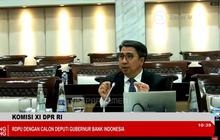 Fit and Proper Test Deputi Gubernur BI, Solikin Juhro Paparkan Visi Ekonomi Inklusif
