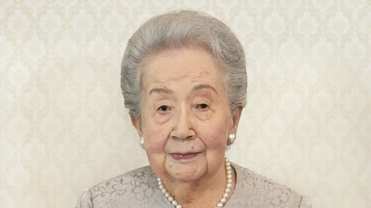Putri Yuriko Mikasa Mei 2023 di rumahnya di Tokyo menjelang ulang tahunnya yang ke-100 pada bulan berikutnya. (File: Imperial Household Agency)