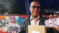 Jelang Lebaran, Antrean Penukaran Uang Baru di BI Solo Mengular