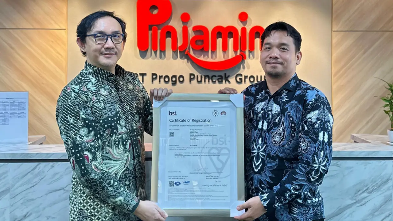 PT Progo Puncak Group berhasil mempertahankan sertifikasi ISO 27001:2022