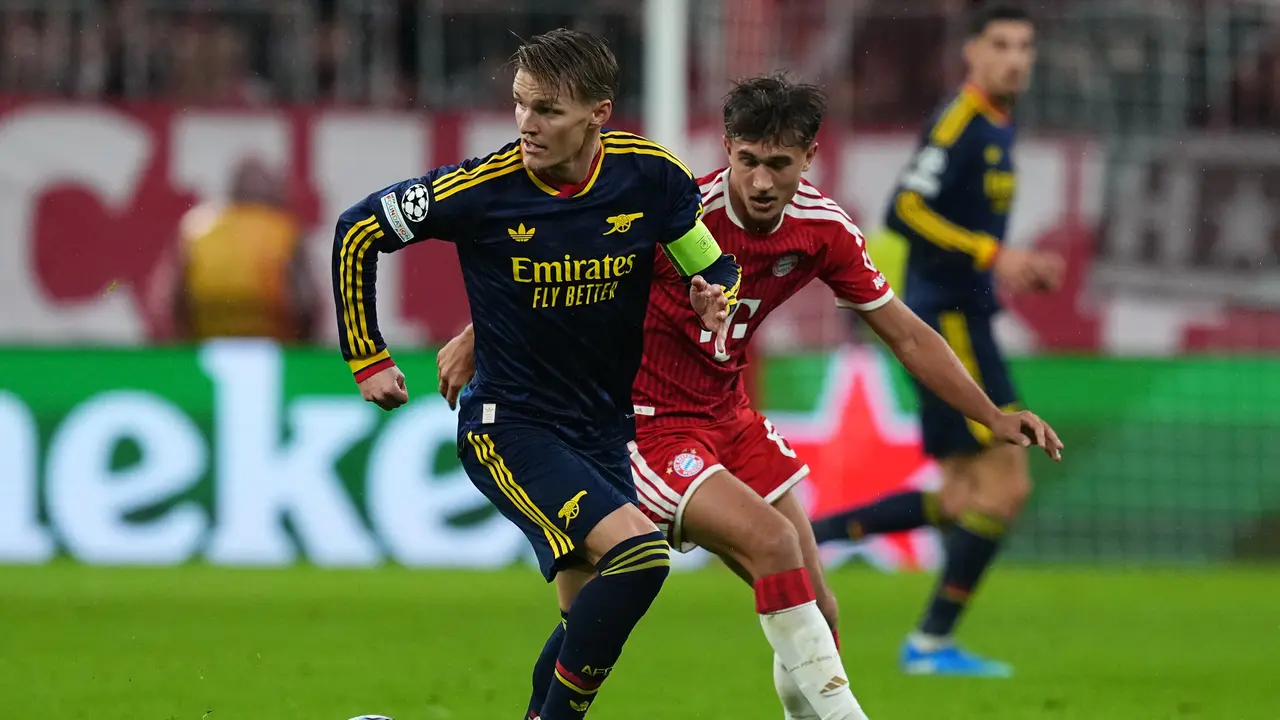Pemain Arsenal Martin Odegaard