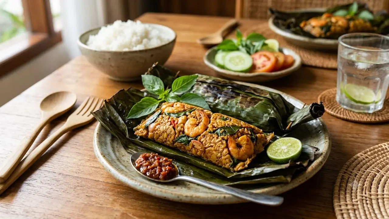Resep Pepes Tempe Udang yang Lezat, Bumbunya Meresap Sempurna