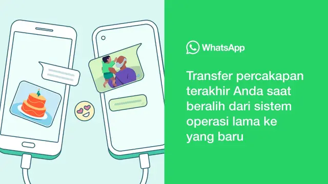 Transfer riwayat chat dari iPhone ke Android