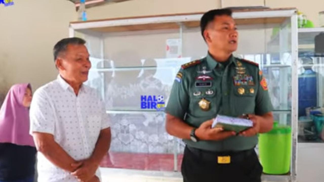 Cek Kantin di Kogabwilhan I, Letjen TNI Kunto Salfok dengan Buku Catatan Bon 'Ini Bayarnya Pakai Apa?