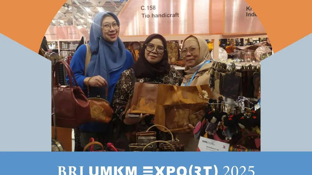 Tio Handicraft di BRI UMKM EXPO(RT) 2025