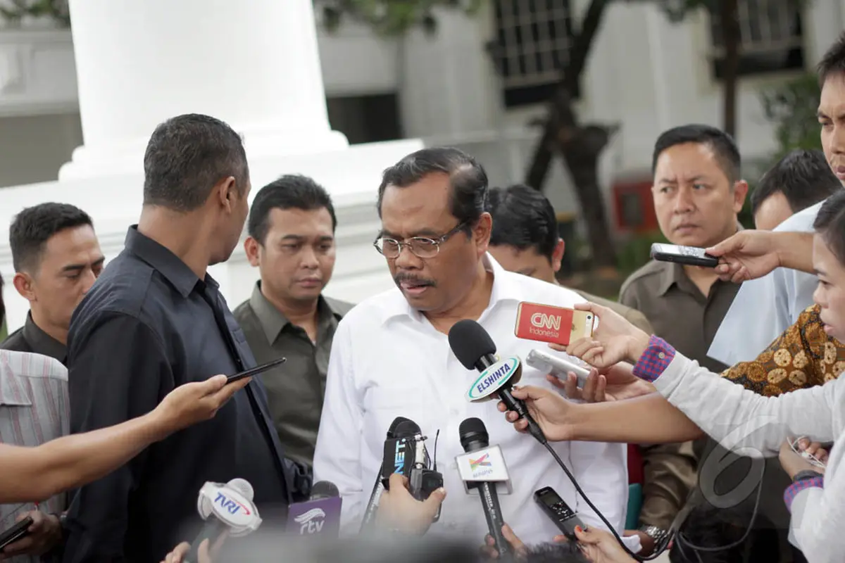 Jaksa Agung Datangi Istana Negara