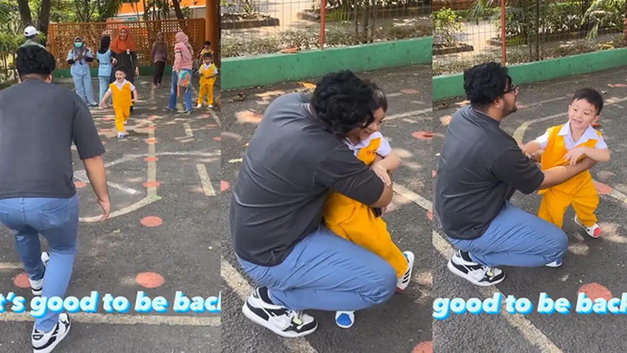 Ammar Zoni jemput anak setelah bebas