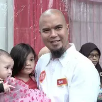 Ahmad Dhani dan Mulan Jameela hadir di ulang tahun anak Ashanty, Arsy yang ke-2.