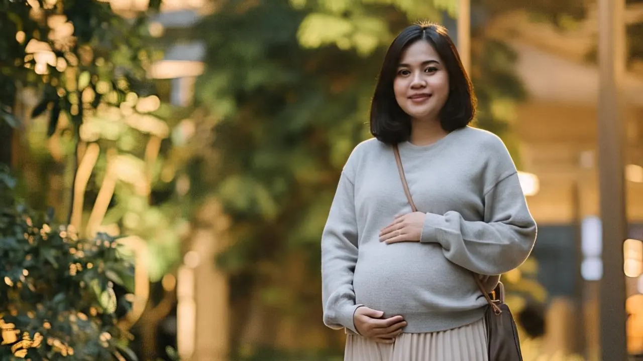 Outfit Ibu Hamil Jalan-Jalan