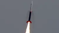 Vikram-S diluncurkan dari pelabuhan antariksa Sriharikota pada Jumat 18 November 2022. (ISRO)