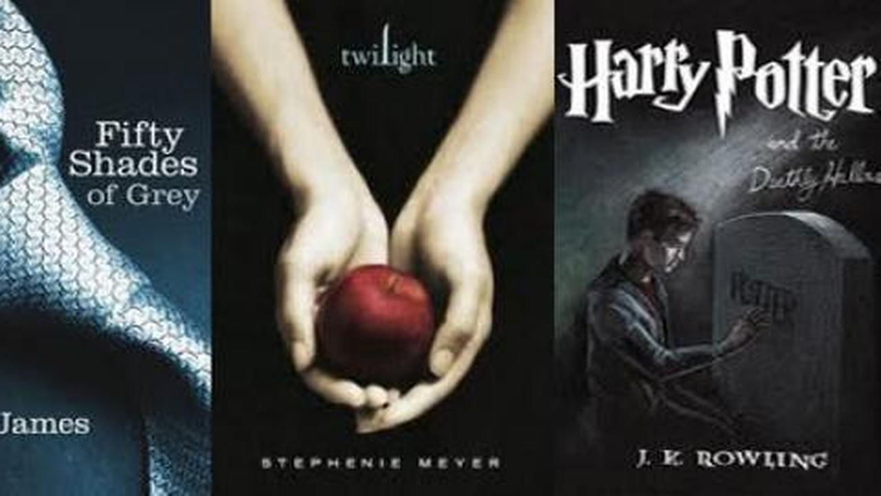 Novel 'Fifty Shades of Grey' kalahkan 'Twilight' dan 'Harry Potter