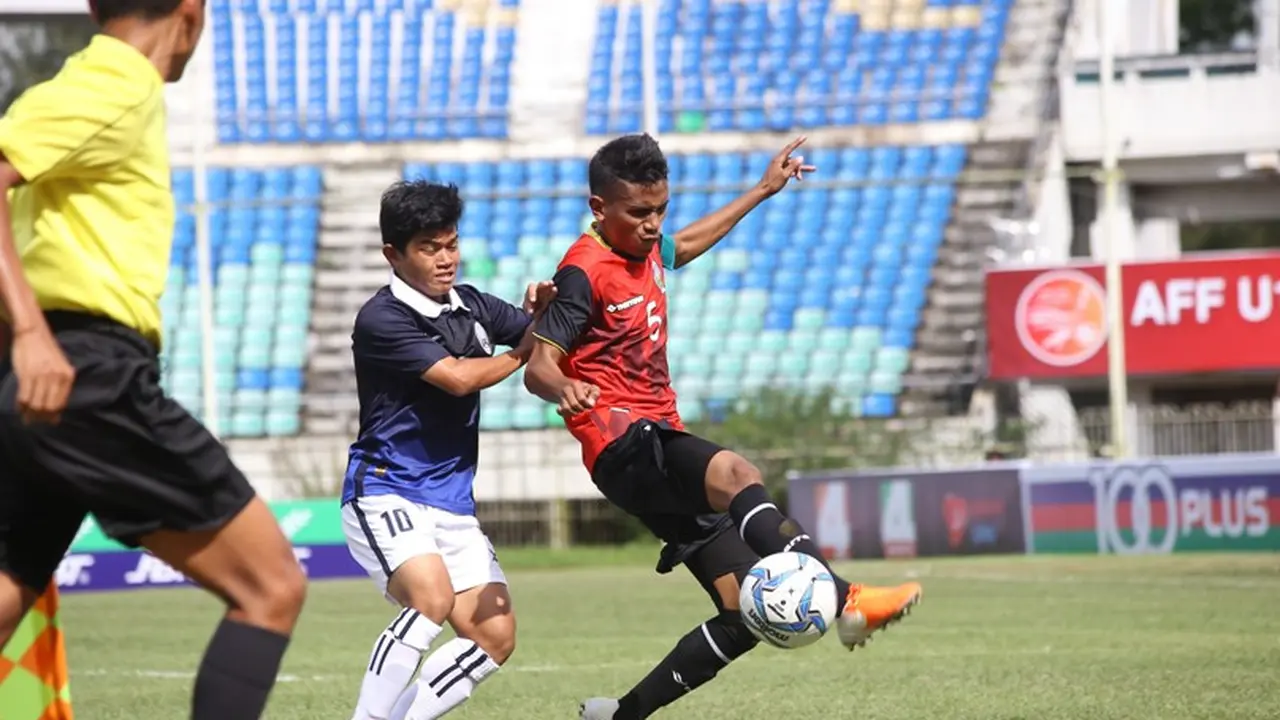 Kamboja menahan imbang Timor Leste dengan skor 1-1 di Piala AFF U-18 Grup A